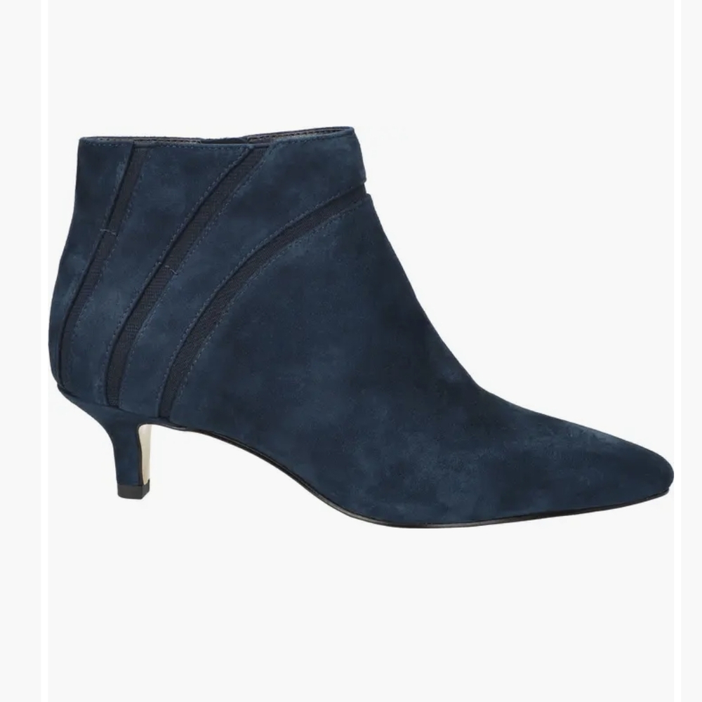 Bella Vita Pointed Toe Kitten Heel Bootie
